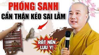 Phóng Sinh - Cẩn Thận Kẻo Phạm Sai Lầm (Mất Phước Họa Vào Thân) | Thầy Thích Pháp Hòa