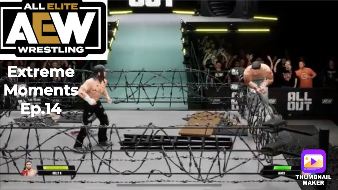 AEW Fight Forever Extreme Moments Ep.14 (Flaming Table Glitches) - YouTube