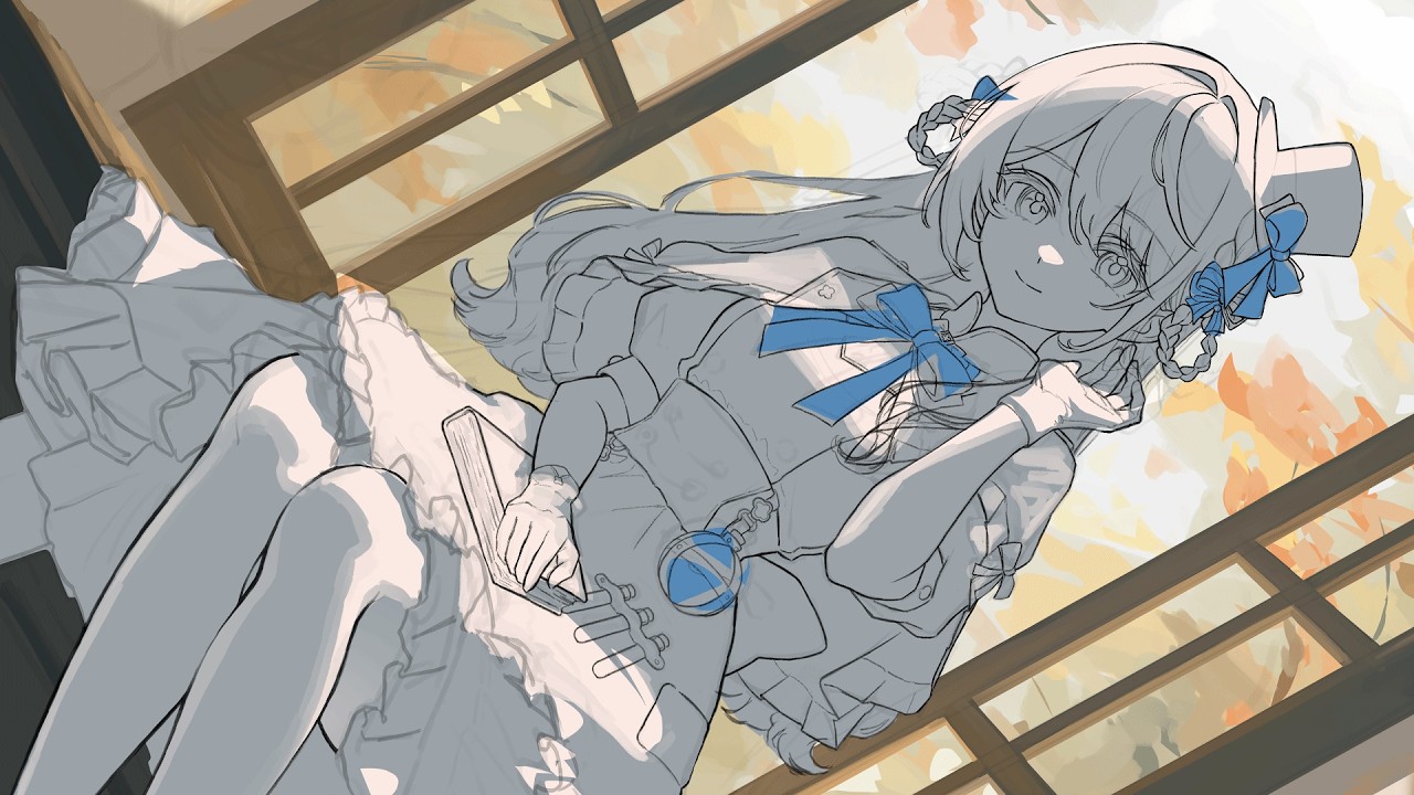 ご依頼絵を描く （Vtuberさん） Commision Vtuber live drawing