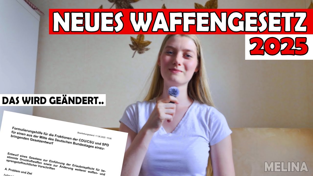 Gesetzesänderungen Waffengesetz 2025