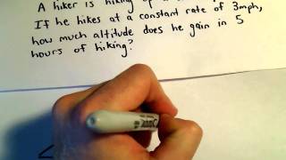 Trigonometry Word Problem, Example 2