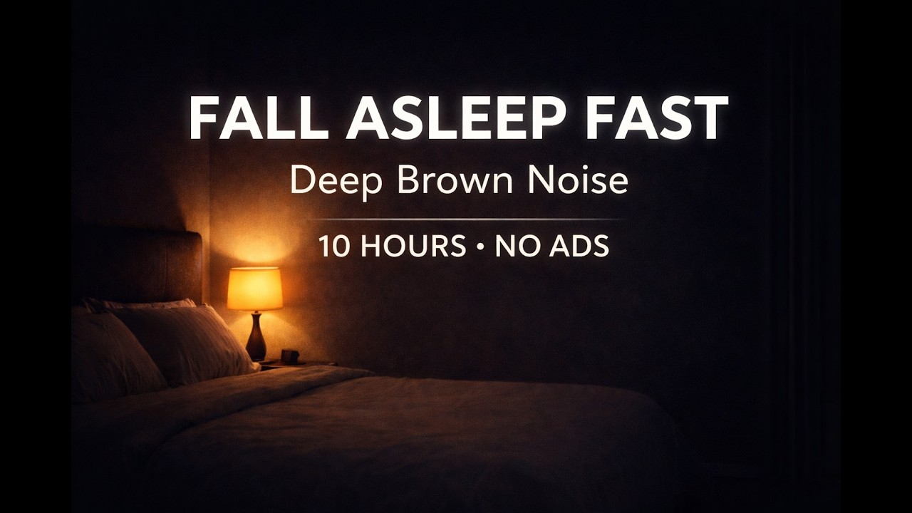 Fall Asleep in Minutes with This Simple Yet AMAZING Brown Noise