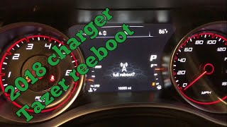 Tazer Full reboot procedure for 2018 dodge chargers.  ✔️