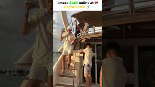 I made $20K online at 19 (no experience).Link in bio — I'll show you everything 🔗#shorts #money