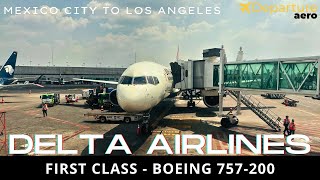 Trip Report: Delta Airlines First Class / Mexico City (MEX) to Los Angeles (LAX) / Boeing 757200