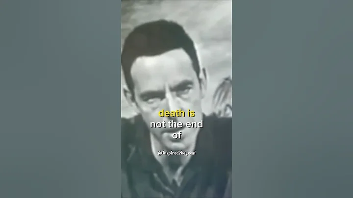 Alan Watts speaks on his view of death and the afterlife.