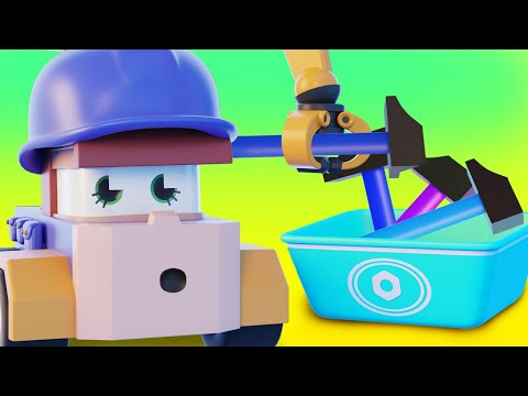 Мультфильмы с грузовиками для детей - Механический грузовичок - Truck Games