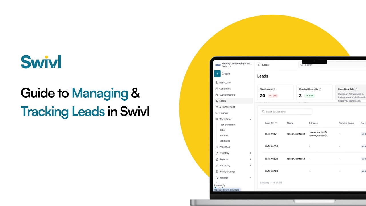 Guide to Managing & Tracking Leads in Swivl