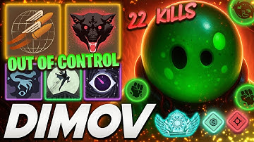 Dimov Viscous OUT OF CONTROL 22 KILLS - Deadlock Pro Gameplay & Guides [Watch & Learn]