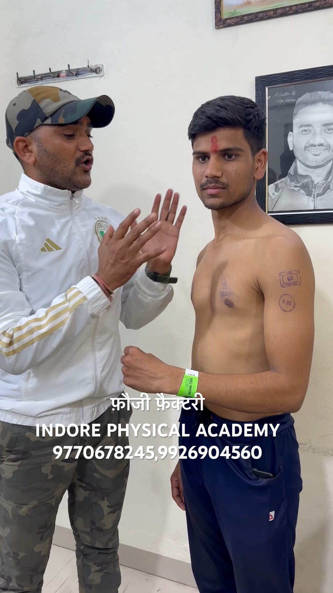 Indian Army 100 Number Physical Test Clear