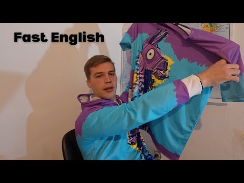 Fast Английский: Fortnite Hoodie Средний уровень/Продвинутый Практика аудирования