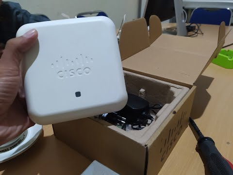 Setting Access Point (AP) Cisco Model WAP150 untuk Perpus Online dengan GNU/Linux