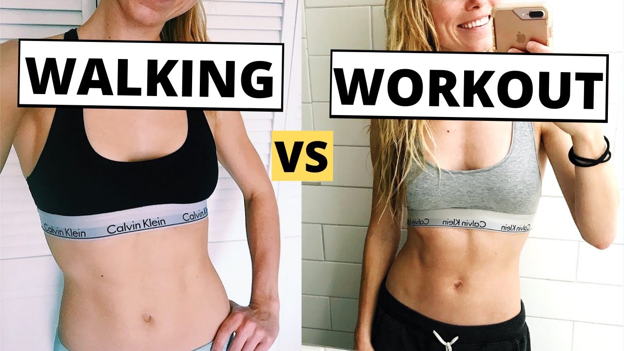 10,000 steps vs. 30 minute workout [which is better to lose belly fat?]