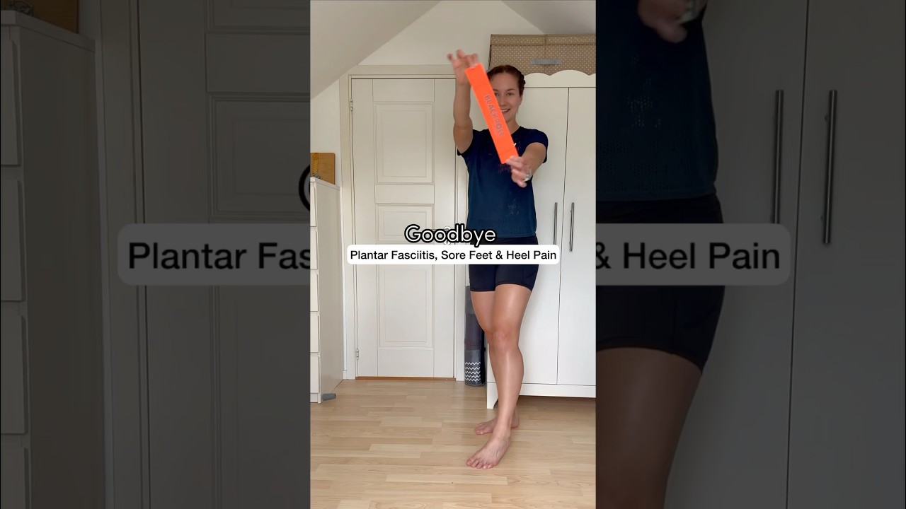 No more PLANTAR FASCIITIS 🚨 Deep Foot Stretch for Runners #plantarfasciitisrelief