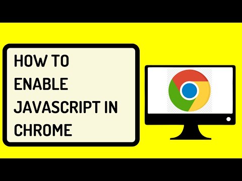 How To Enable Java Script On Google Chrome