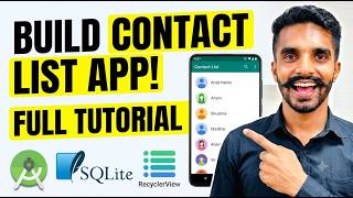 Build a Contact List App in Android Studio (Step-by-Step)