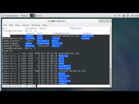 009 List Files and Directories ls