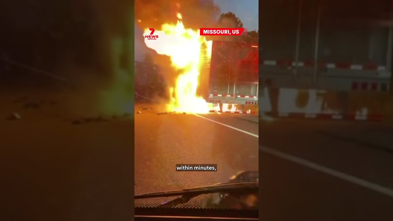 Truck Fire Destroys 20 Tonnes Of Steak In The US