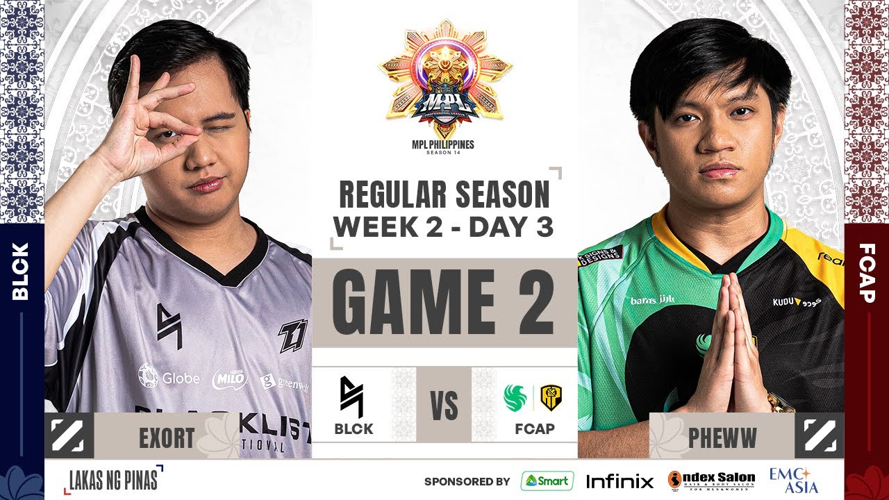 MPL PH S14 - W2D3 - FCAP VS BLCK GAME 2