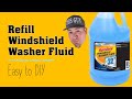 How to Refill Windshield Washer Fluid