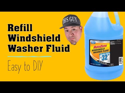 How to Add Windshield Washer Fluid to Your Vehicle: 11 Steps