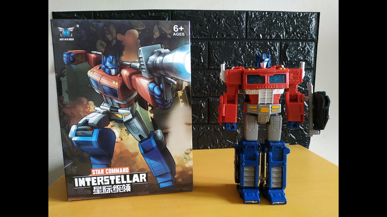 AOYI MECH Transformers Siege Optimus Prime  Star Command Interstellar - Quick Review and Transform