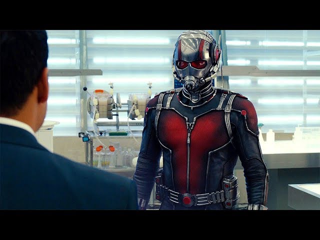 Ant-Man Lab Fight Scene - Ant-Man (2015) Movie CLIP HD class=