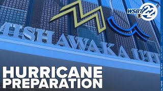 Area crews ready to deploy in response to Hurricane Helene