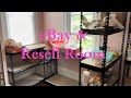 VLOG Getting the eBay &amp; Resell Room Ready for Business 🔔