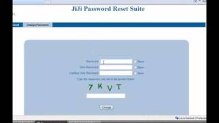 Password Reset - JiJi Password Reset  End User View ( Part 2 of 6 )