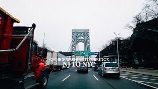 New Jersey To New York City 4K Drive Ambient Sounds
