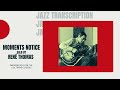 Capture de la vidéo Moments Notice By René Thomas Jazz Guitar Transcription