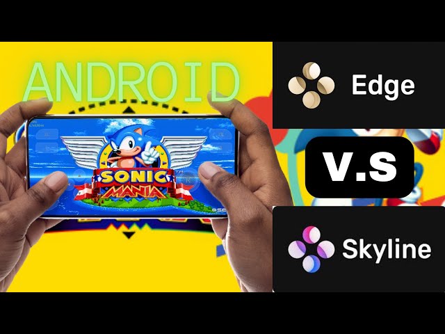 Sonic Mania Android Gameplay - Skyline Switch Emulator - Skyline Emu 2022 