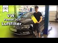 VW Passat 3C 2.0 TDI Luftfilter wechseln | Change Air filter | VitjaWolf | Tutorial | HD