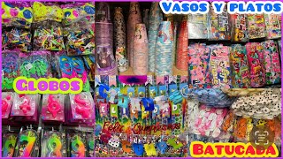 ???? TODO PARA FIESTAS Y BATUCADA, GLOBOS ????, VELAS, PLATOS, VASOS/ 