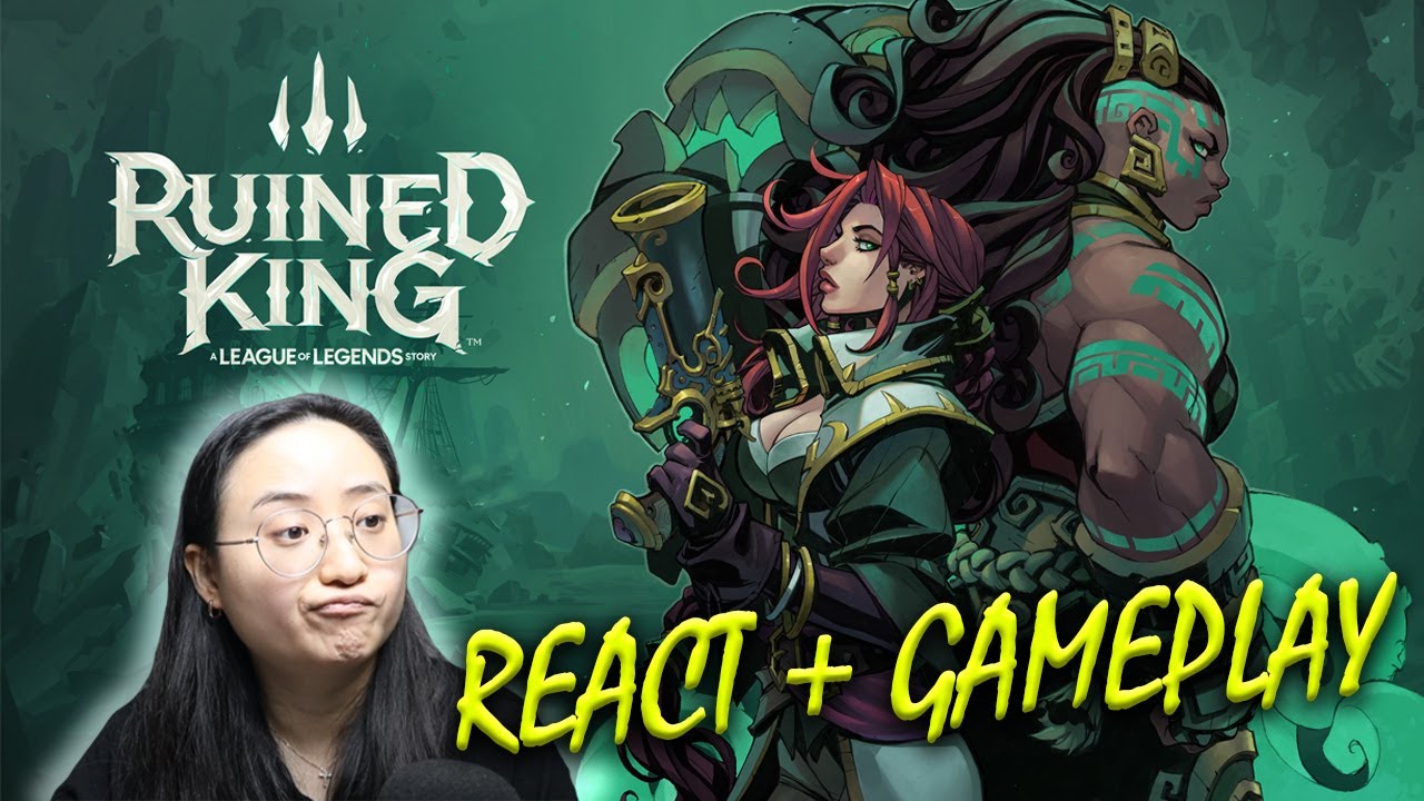 TRYING the NEW RUINED KING Game! REACT + Gameplay Preview | Riot Games League of Legends