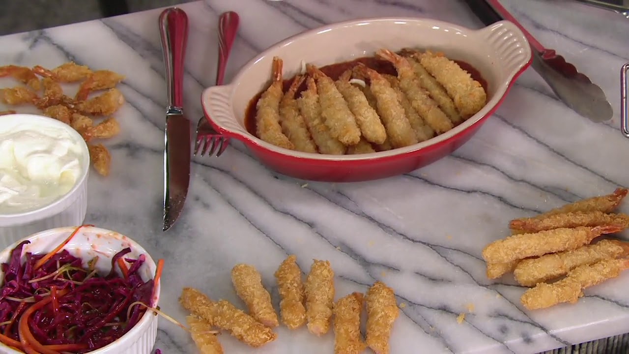 Egg Harbor 150Count Mini Japanese Style Fried Shrimp on QVC YouTube