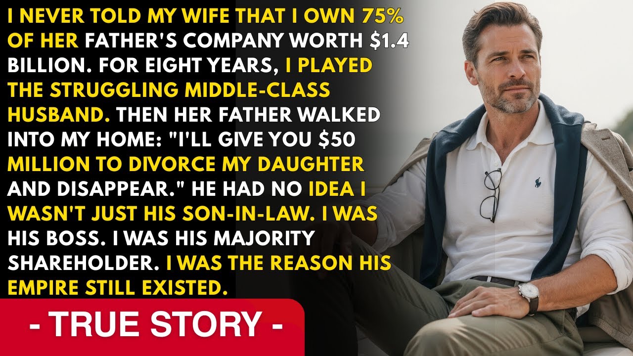 I Never Told My Wife That I Own 75% Of Her Father's Company Worth $1.4 Billion-He Just Offered Me...