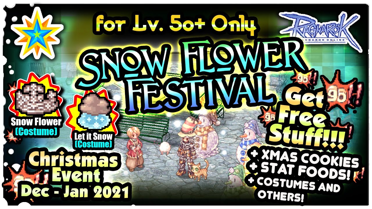 Ragnarok Online Snow Flower Festival Christmas Event 2020 ☆ Lucky Star