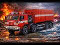Paper model - Firefighting e. -Tatra 815-7 8x8 Multilift MSH 165-SC by PMHT,Topmodely, 1:25, Part 1.