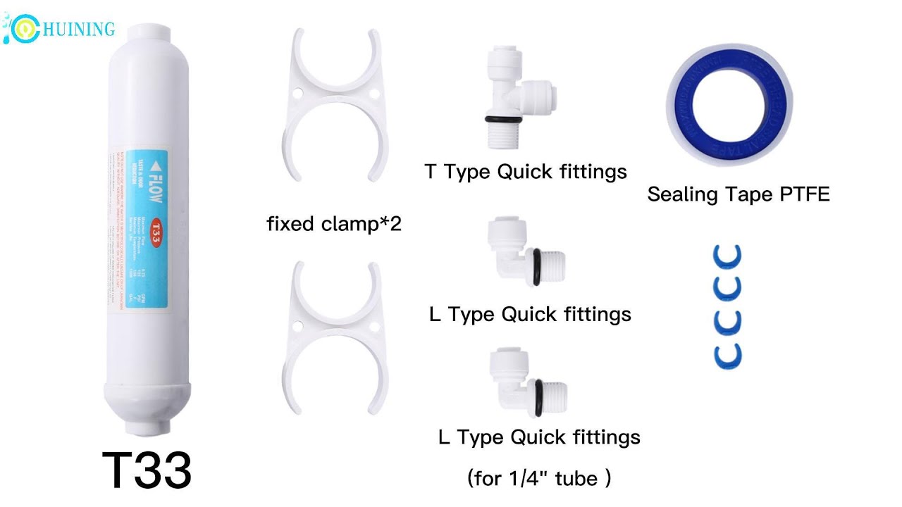 T33 Water Filter Installation YouTube