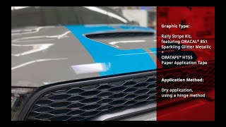 Episode 2 - ORACAL® 851 Rally Stripe Application - Dry application hinge method