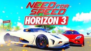 Forza Horizon 3 - NEED FOR SPEED KOENIGSEGG RACE RECREATION !! (Movie) Forza Horizon 3 - NEED FOR SPEED KOENIGSEGG RACE RECREATION !! (Movie)