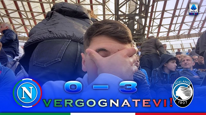 VERGOGNATEVI!! NAPOLI 0-3 ATALANTA LIVE REACTION TIFOSI NAPOLETANI AL MARADONA