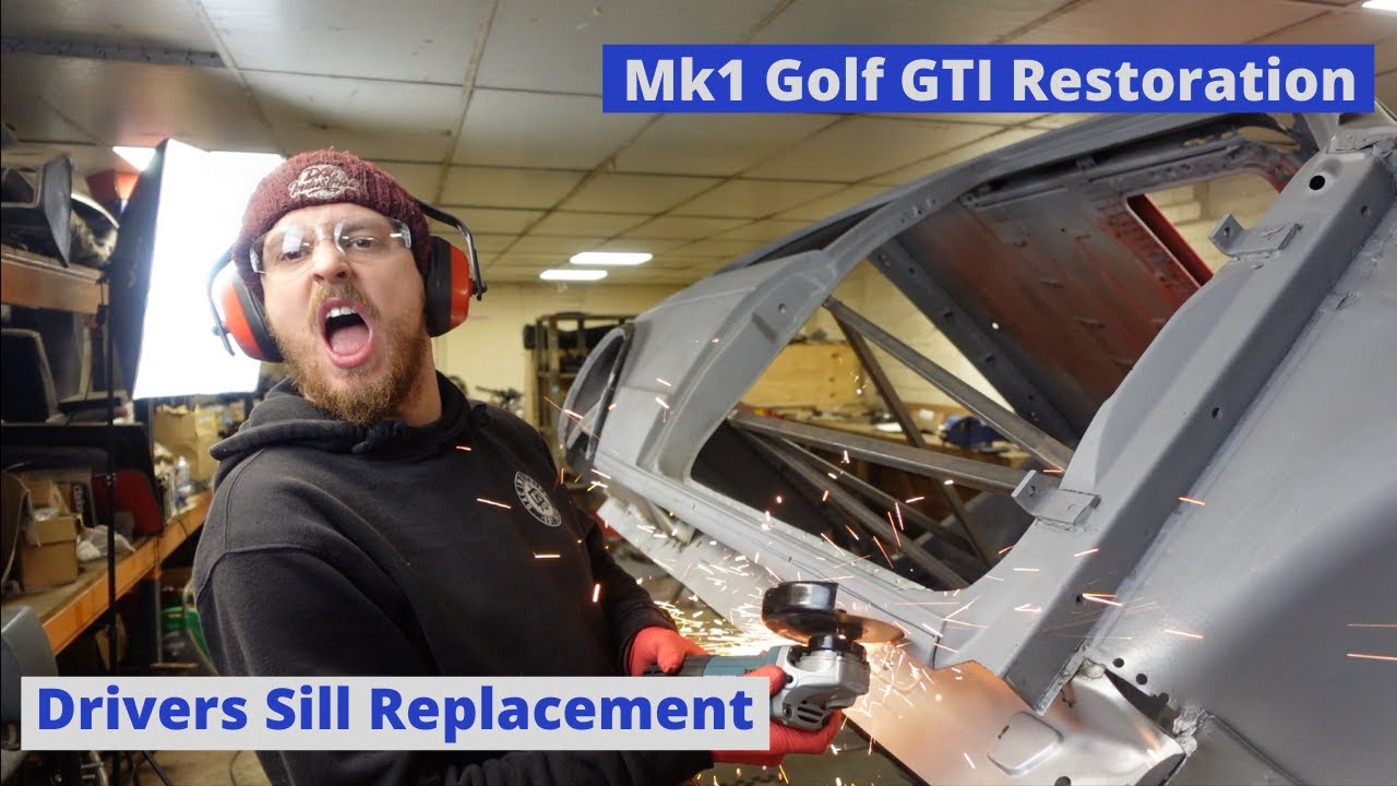 Drivers Sill Replacement - Golf Episode 24 Volkswagen Mk1 Golf GTI Resto