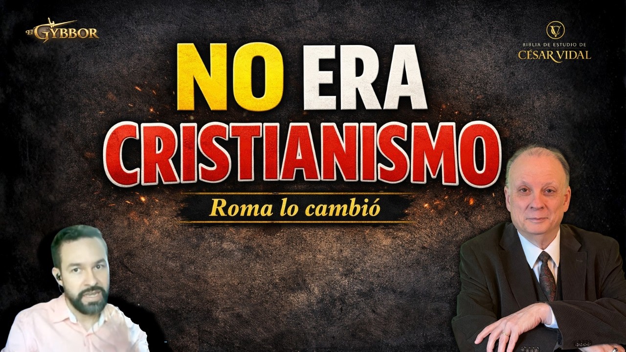 César Vidal DESTAPA el origen del catolicismo romano (y por qué cambió el cristianismo)
