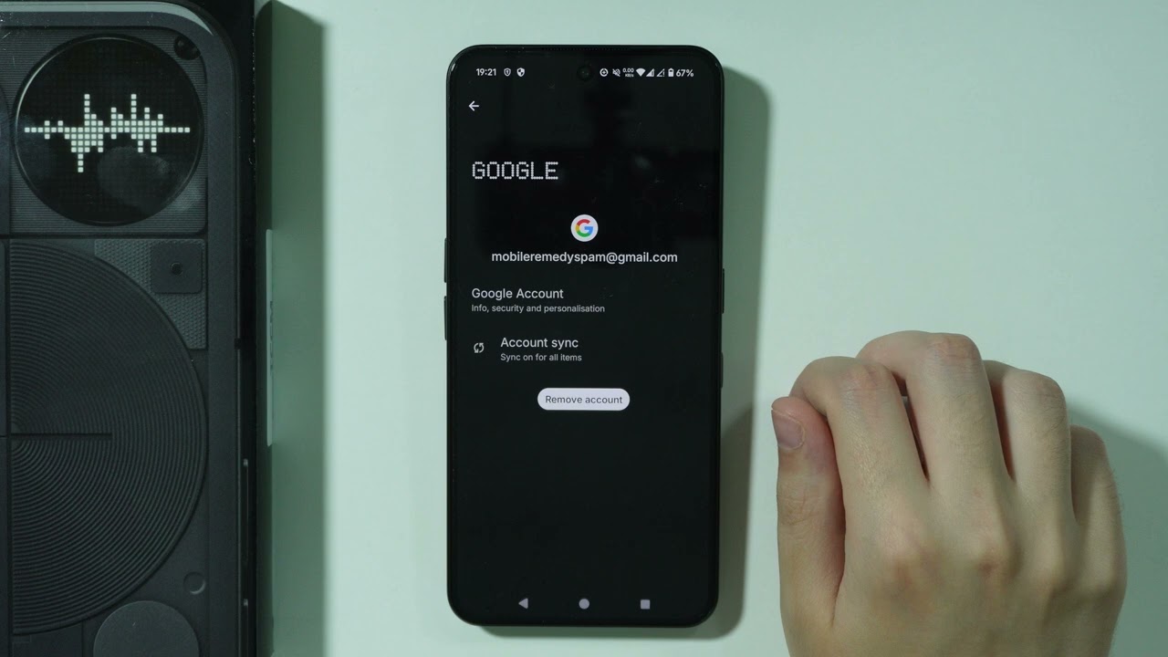 Nothing Phone 3: How to Remove Gmail Account (Sign Out of Gmail)