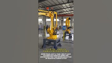 More than just a tool: Multi-axis automated robotic arms #robotic #machine #roboticarms