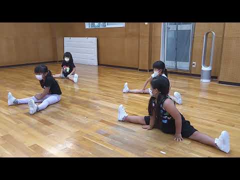 柔軟体操ストレッチ リトミック体操木曜日クラス キッズガーデン武蔵小杉教室 指導 梶原和歌子 2022,9,1