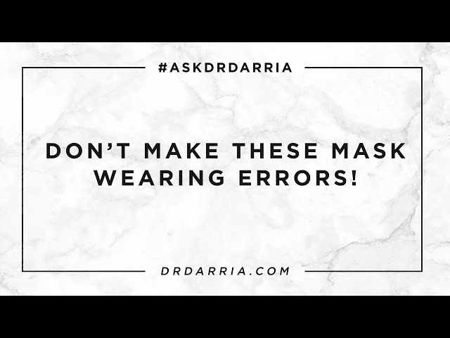 HLN: Don't Make These Face Mask Errors